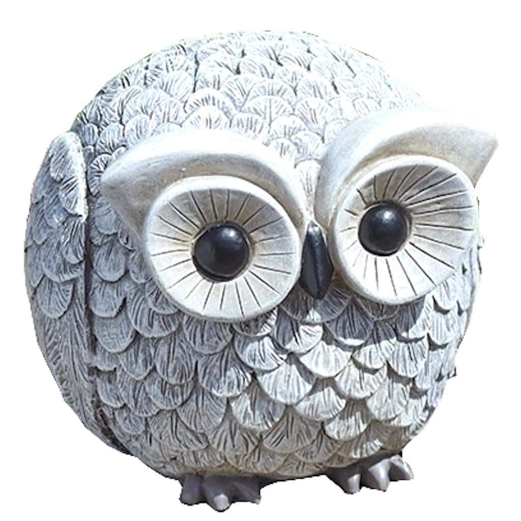 6.75" Owl Bluetooth Speaker Roman Figurine 1