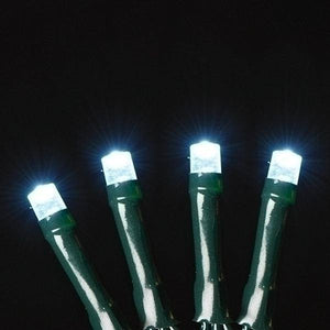 52' 200 Light USB Powered Cool White Micro LED String 3" Spacing with Timer 2