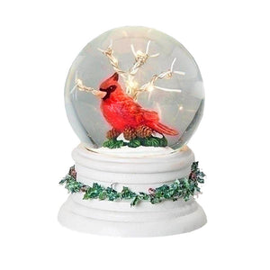 5.5" Battery Operated LED Tree and Cardinal Dome( Batteries Not Included) 1