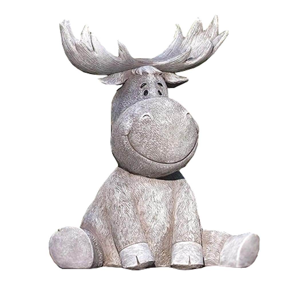9.5" Moose Roman Figurine 1