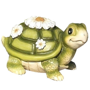 4.25" Mini Painted Turtle Roman Figurine 1