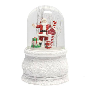 6.2" Battery Operated Santa LED Musical Dome (Batteries not Included) 2