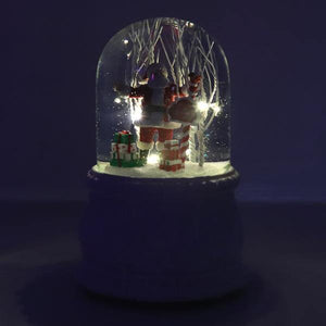 6.2" Battery Operated Santa LED Musical Dome (Batteries not Included) 3