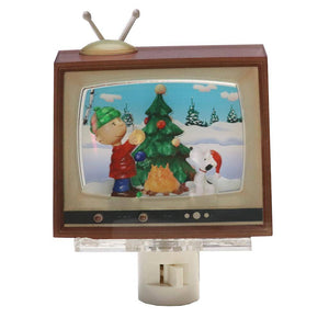 5" Peanuts TV Christmas Night Light 1