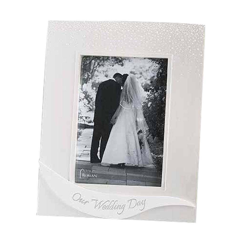 8" x 10" Wedding/Anniversary Roman Photo Frame 1