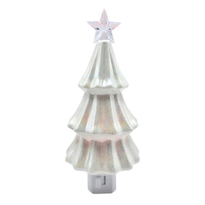 7.3" Christmas Tree Iridescent Night Light 1