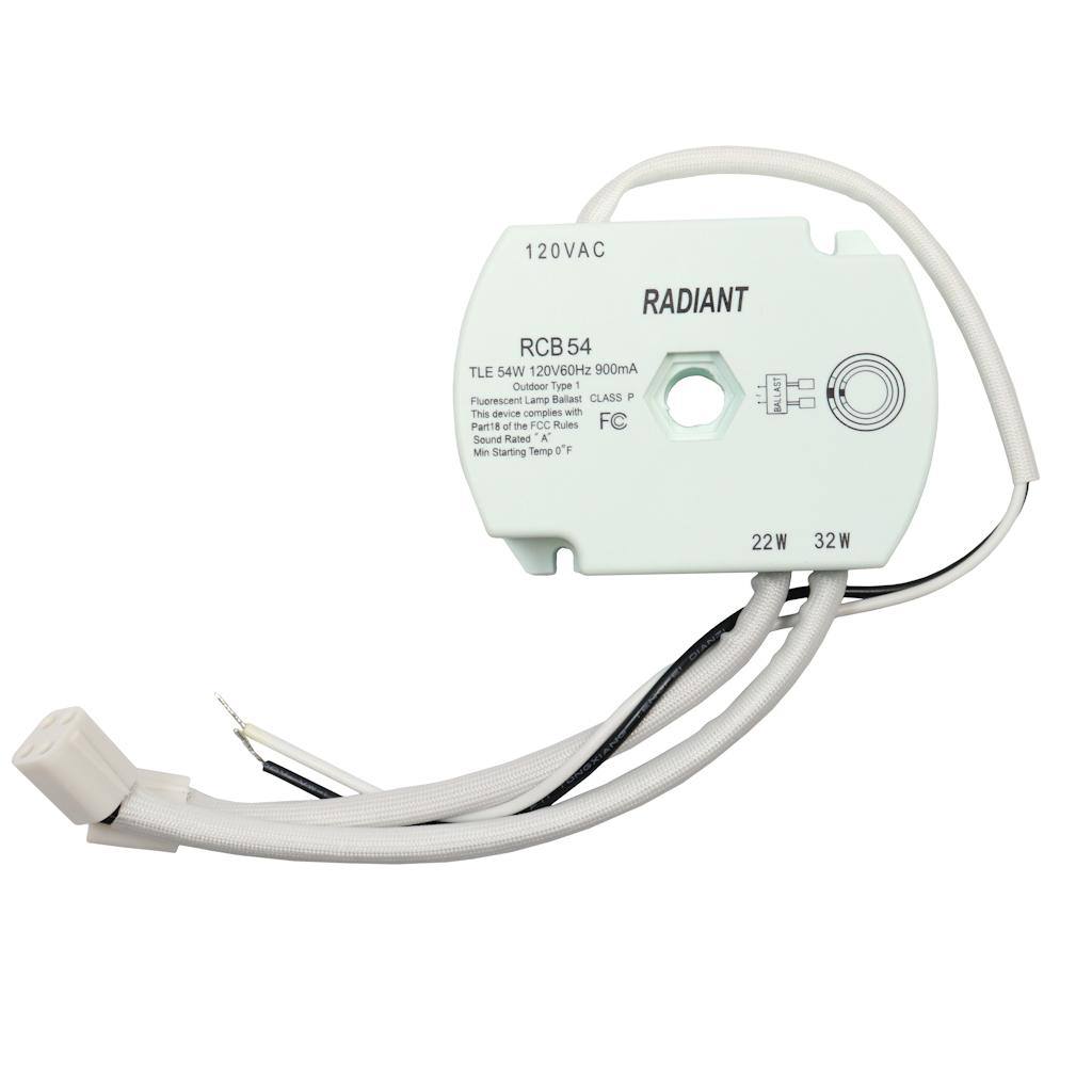 Electronic Circline Ballast 120V, 22W + 32W with Connectors 1