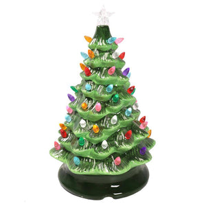 13" Battery Operated Green LED Tree (Batteries Not Included) 1