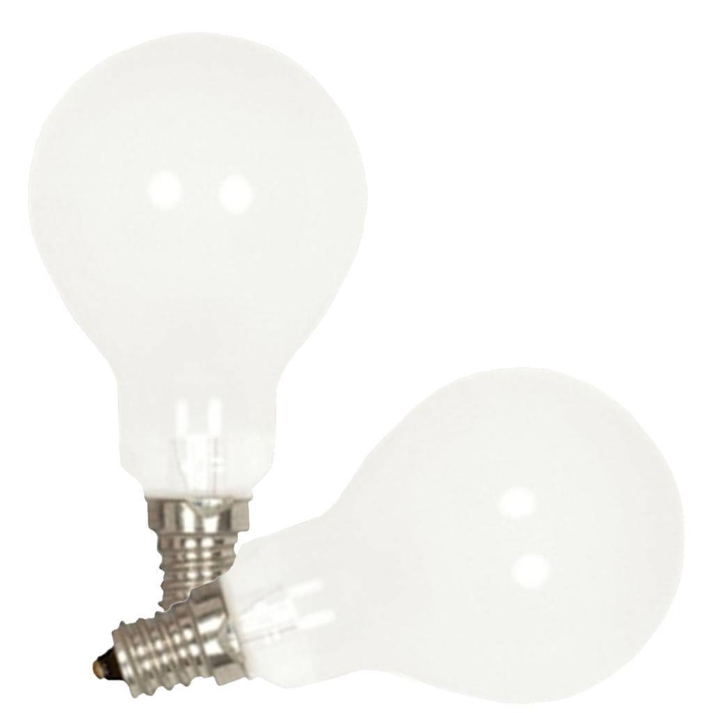 40 watt 120 volt A15 Candelabra Screw Base 2700K Warm White Appliance Dimmable (2 pack) 1