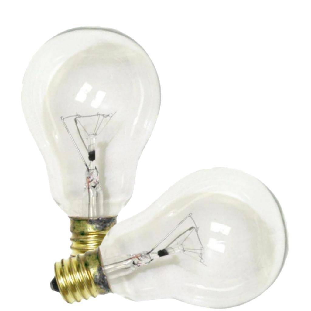 40 watt 120 volt A15 Intermediate Screw Base 2700K Warm White Appliance Dimmable (2 Pack) 1