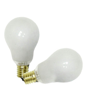 40 watt 120 volt A15 Intermediate Screw Base 2700K Warm White Appliance Dimmable (2 Pack) 1