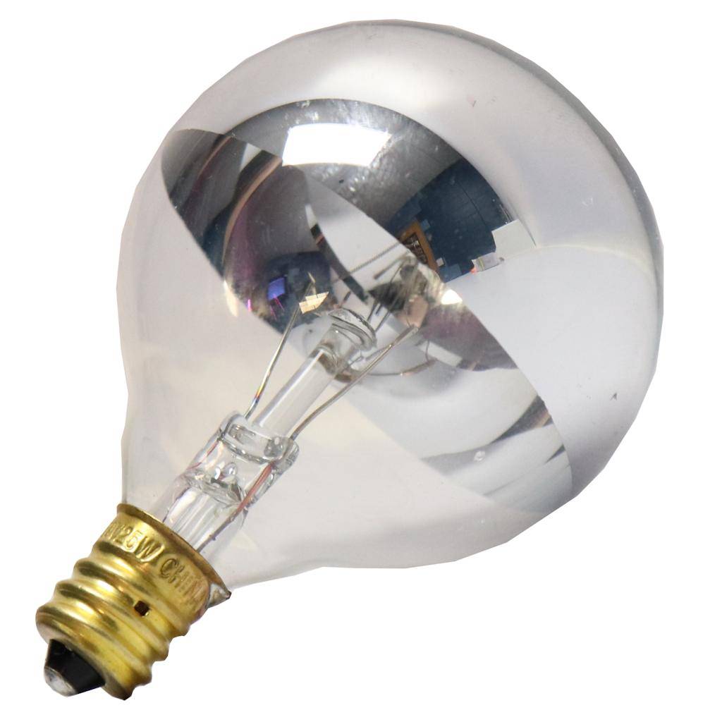 25 watt 120 volt G16.5 Candelabra Screw Base 2700K Dimmable 1