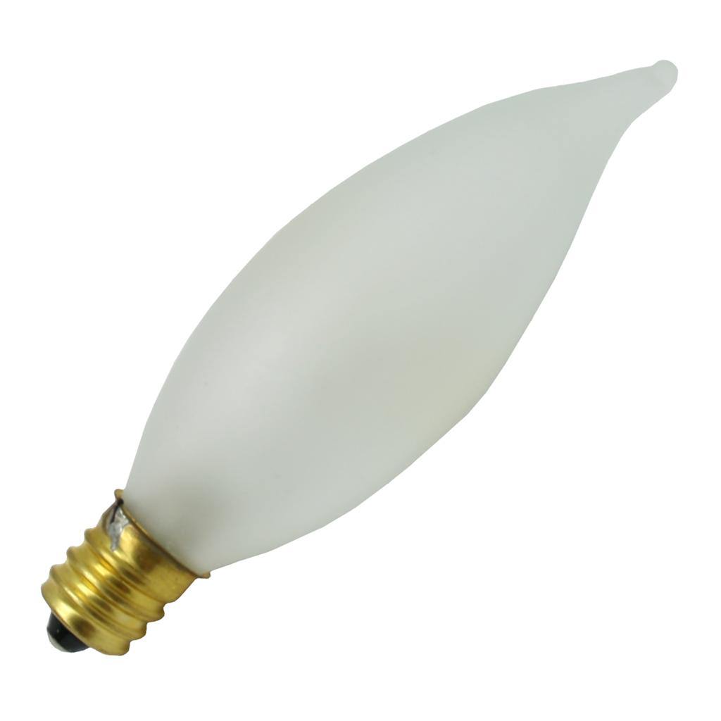 15 watt 120 volt CA8 Candelabra Screw Base 2700K Warm White  Dimmable 1