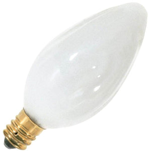 25 watt 120 volt F10 Candelabra Screw Base 2700K Warm White Dimmable 1