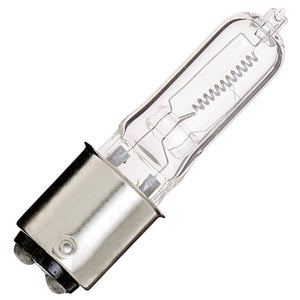 150 watt 120 volt T4.5 Double Contact Bayonet Base 2900K Warm White Dimmable 1