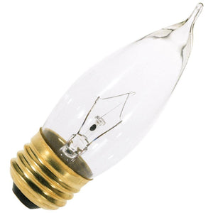 25 watt 130 volt 2700K Warm White CA10 Medium Screw Base 2700K Warm White Dimmable 1