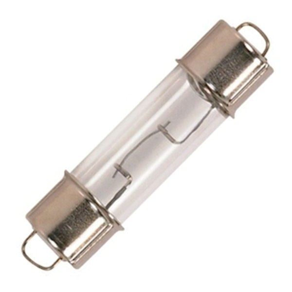 12.42 watt 12.8 volt T3 Double End Caps Base #211-2 1