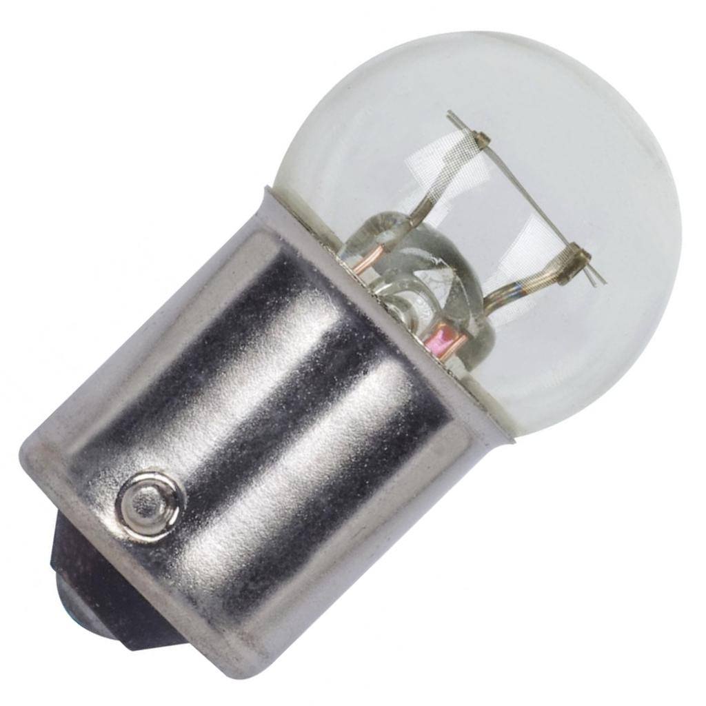 8 watt 13.5 volt G6 Double Contact Bayonet Base Miniature Incandescent Light Bulb 1