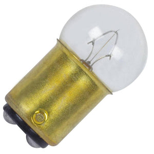 9 watt 13 volt G5.75 Double Contact Bayonet Base Miniature Incandescent Light Bulb 1