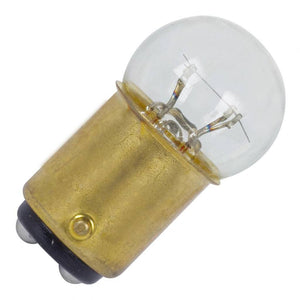 6.4 watt 28 volt G6 Double Contact Bayonet Base Miniature Incandescent Light Bulb 1