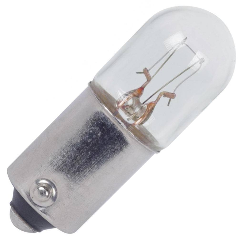 4.1 watt 24 volt T3.25 Miniature Bayonet Base Miniature Incandescent Light Bulb 1