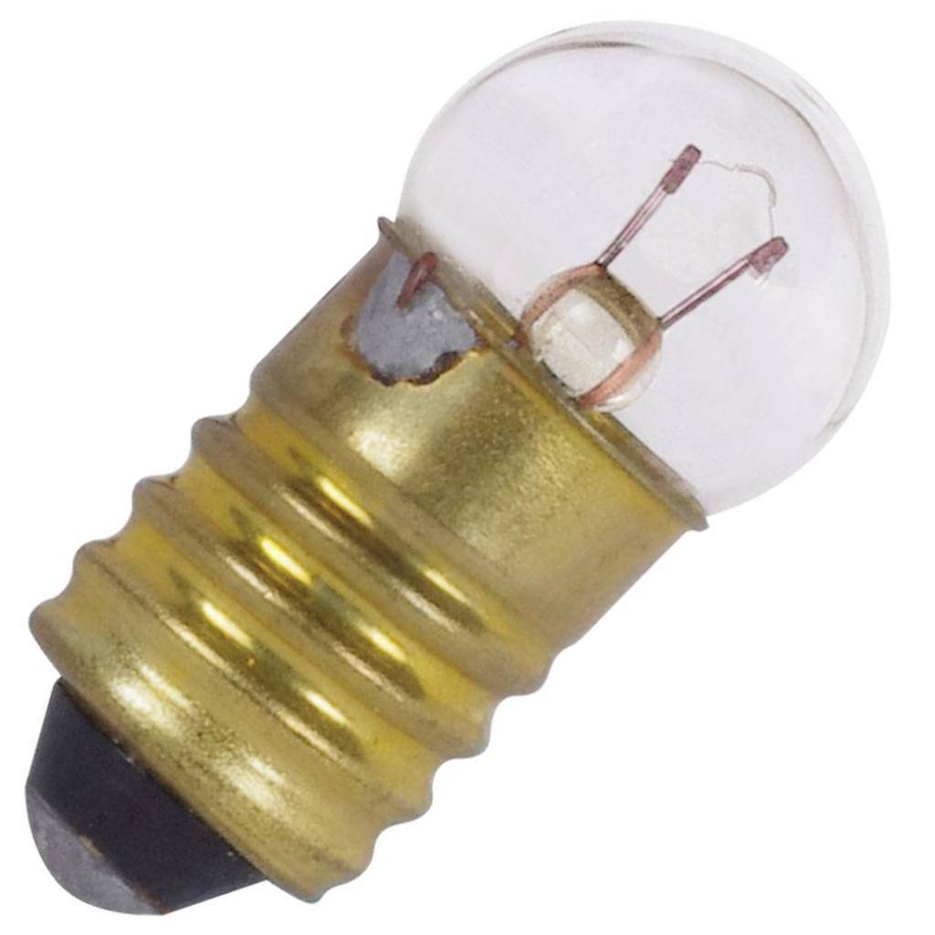 0.6 watt 2.3 volt G3.5 Miniature Screw Base Miniature Incandescent Light Bulb 1