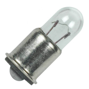 1.2 watt 6 volt T1.75 Midget Flanged Base Miniature Incandescent Light Bulb 1