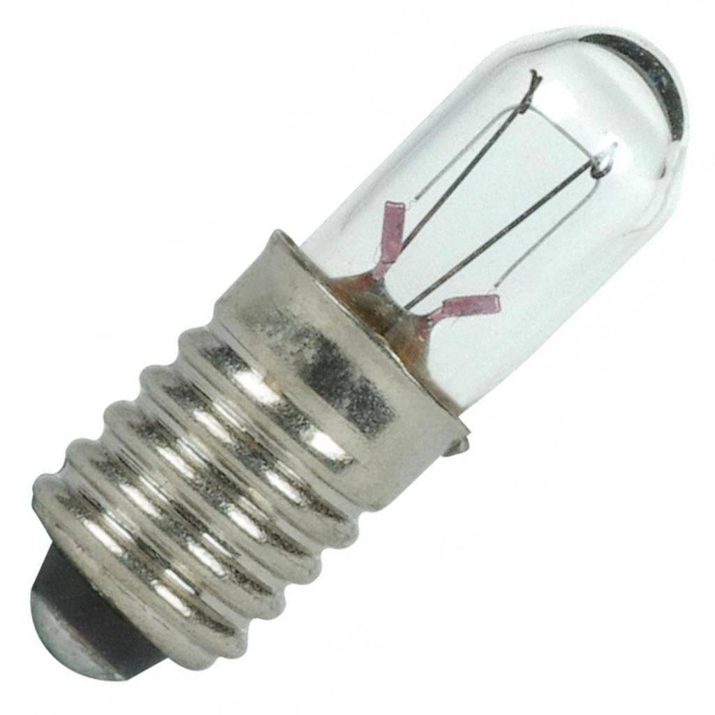 1.1 watt 28 volt T1.75 Midget Screw Base Miniature Incandescent Light Bulb 1
