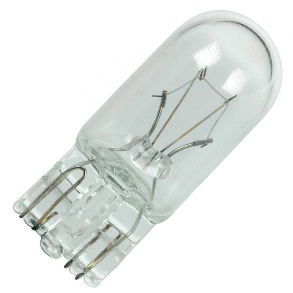 2.8 watt 28 volt T3.25 Mini Wedge Base Miniature Incandescent Light Bulb 1