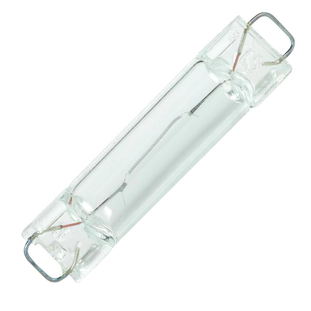 10 watt 13.5 volt T3 Rigid Loop Miniature Incandescent Light Bulb 1