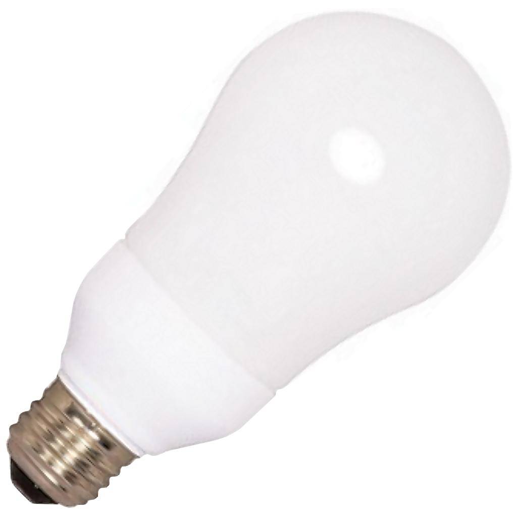 11 watt 120 volt A19 Medium Screw Base 2700K Warm White CFL 1