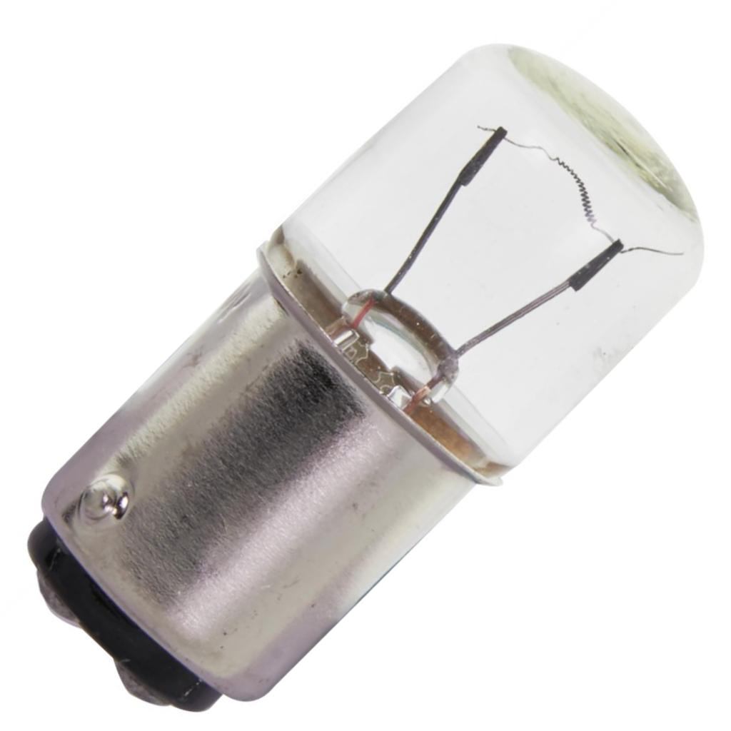 5 watt 24 volt T5 Double Contact Bayonet Base 2700K Warm White Incandescent Miniature Incandescent Miniature Light Bulb 1