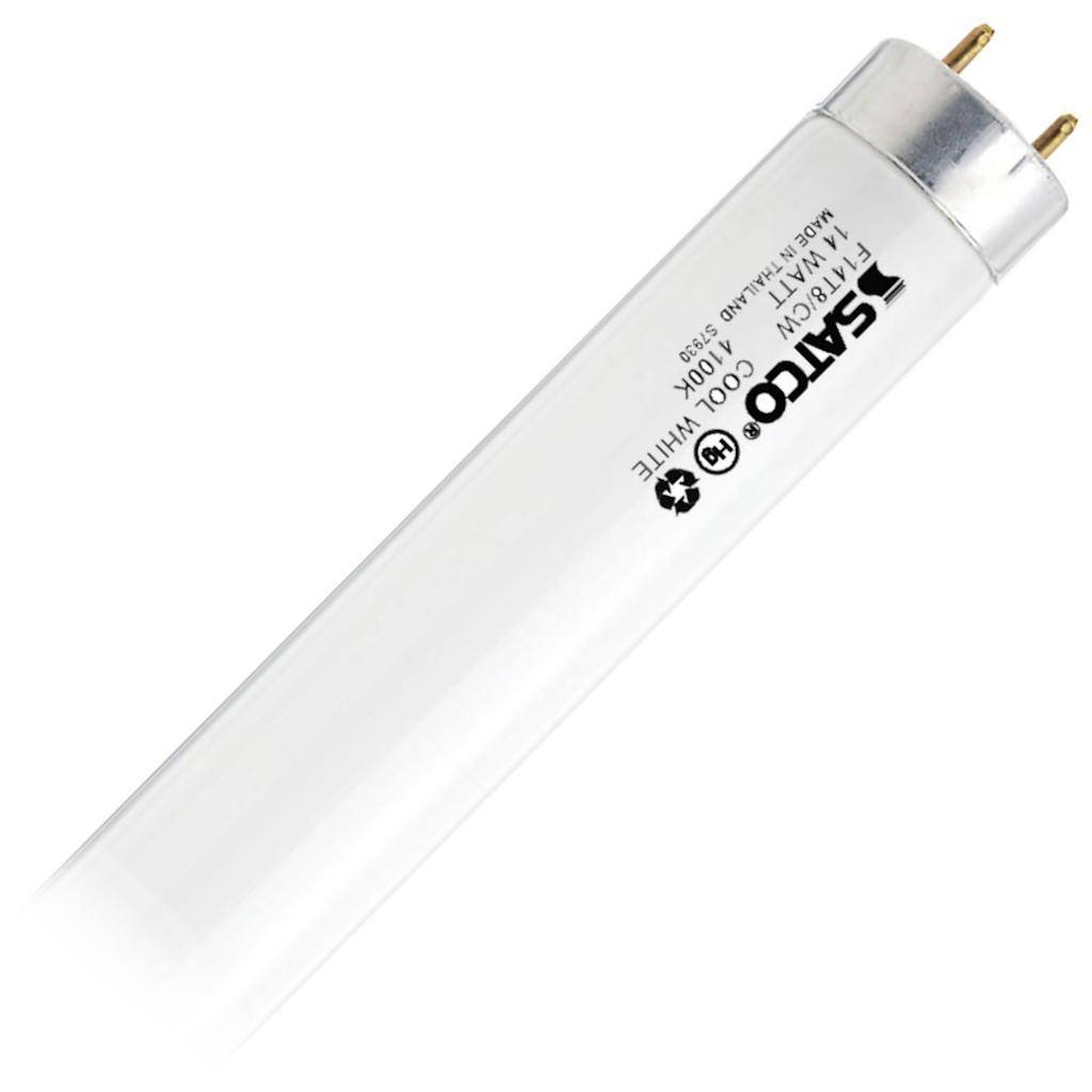 14" 14 watt T8 Medium Bi-Pin Base 4100K Cool White Fluorescent Light Bulb 1