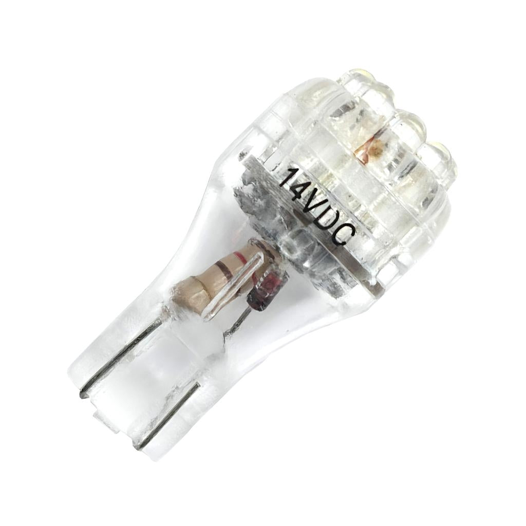 1.6 watt 12 volt T5 Wedge Base 5000K Daylight Miniature LED Light Bulb 1