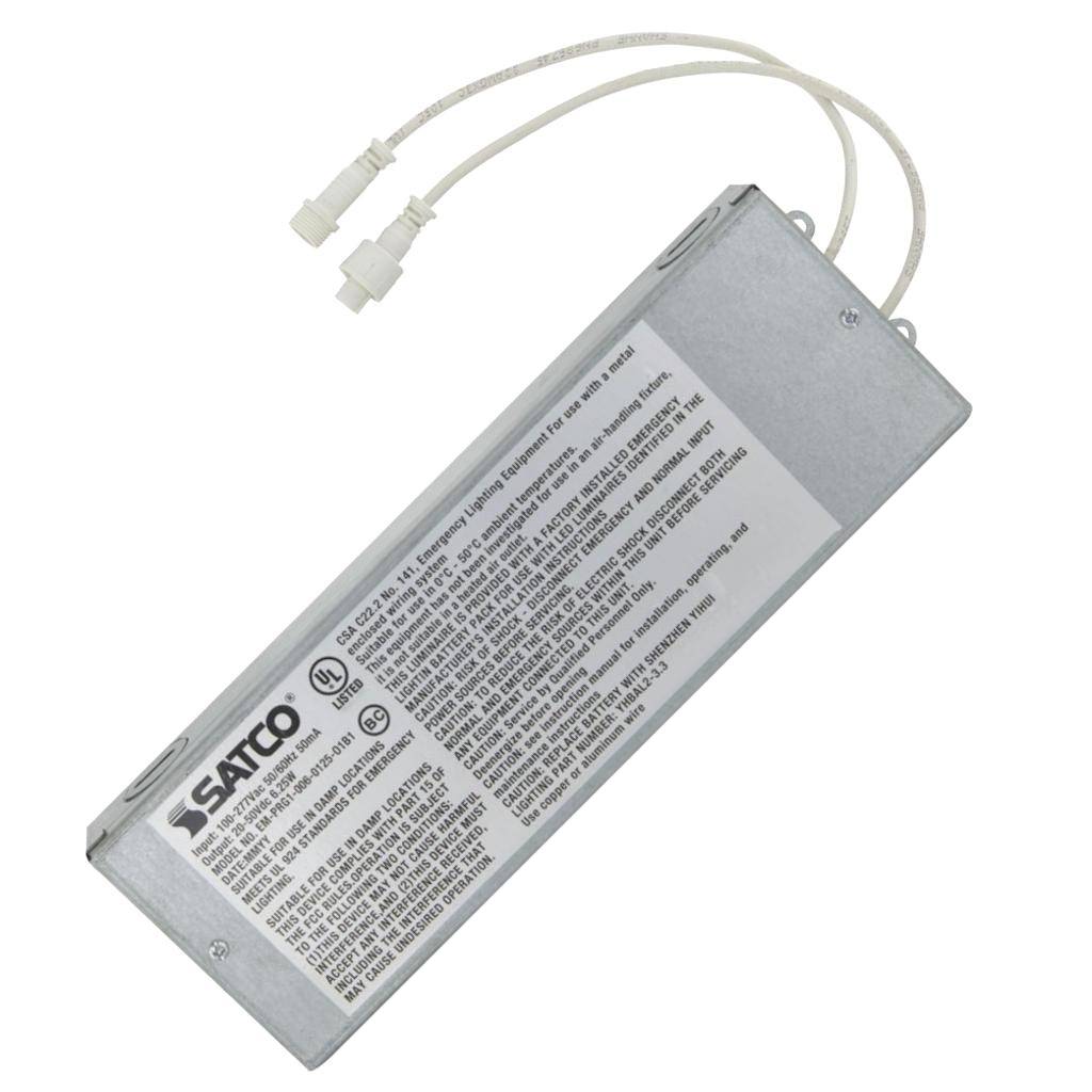6 watt 100/277 volt LED Emergency Back-Up Driver 1