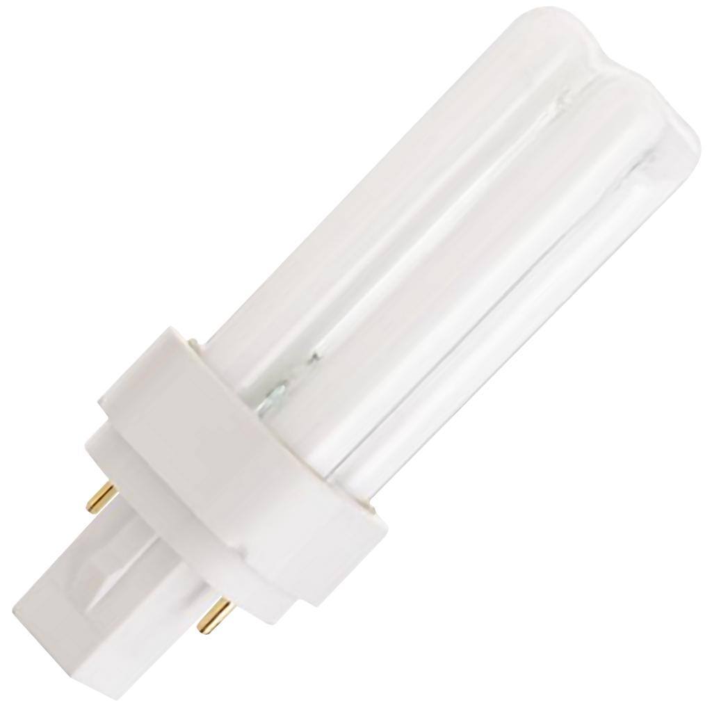 9 watt T4 2-Pin Base 2700K Warm White CFL 1