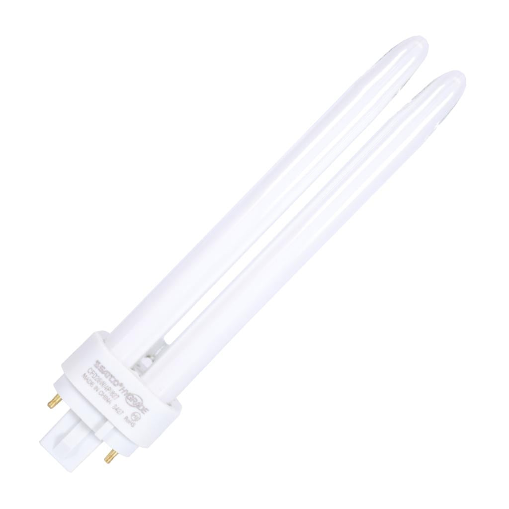 26 watt T4 4-Pin Base 2700K Warm White CFL 1
