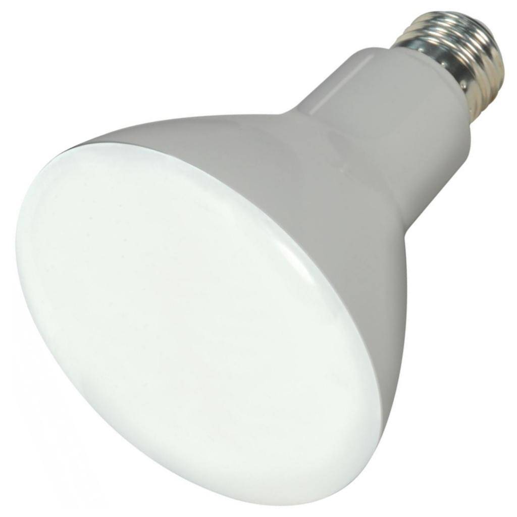 9.5 watt 120 volt BR30 Medium Screw Base 4000K Cool White Dimmable LED 1
