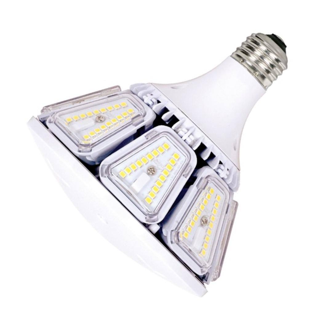 40 watt 100/277 volt Post Top Medium Screw Base 3000K Natural White LED 1