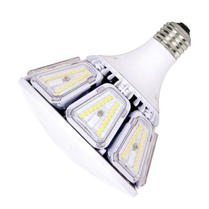 40 watt 100/277 volt Post Top Medium Screw Base 3000K Natural White LED 1