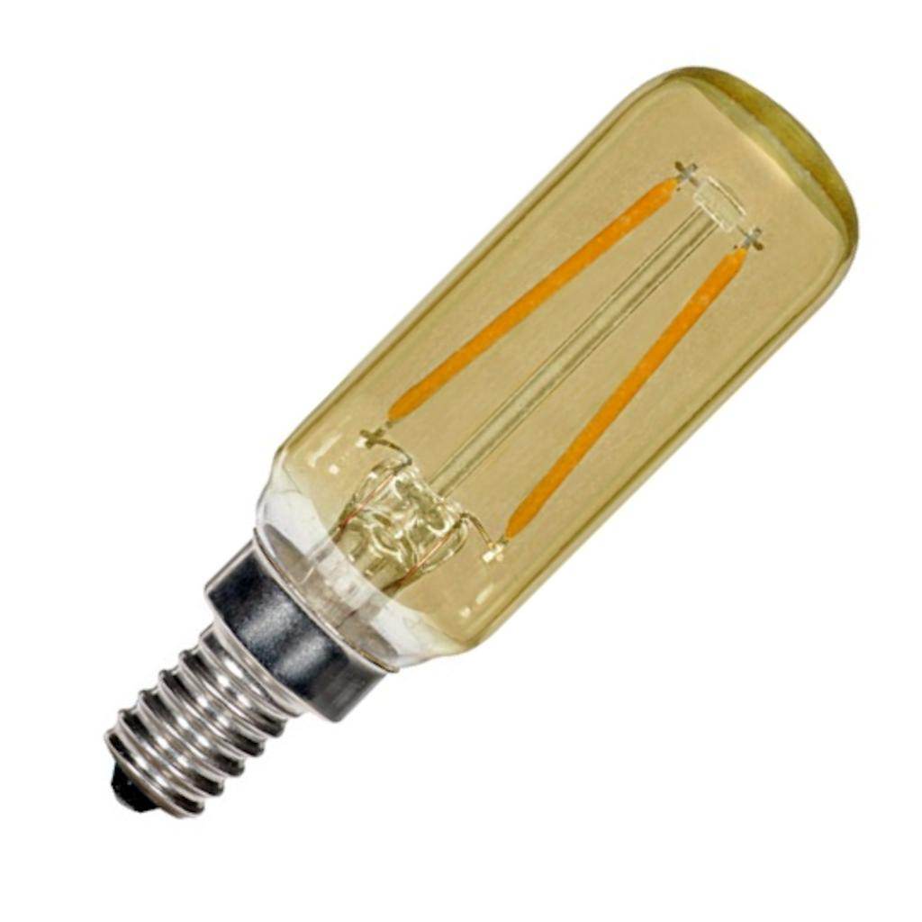 2.5 watt 120 volt T6 Candelabra Screw Base 2000K Warm White Amber Dimmable LED 1