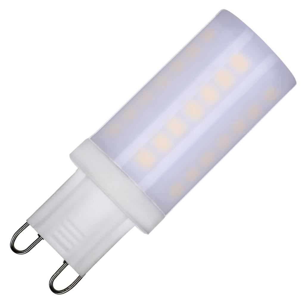 5 watt 120 volt T4 Double Loop Base 4000K Cool White LED Light Bulb 1