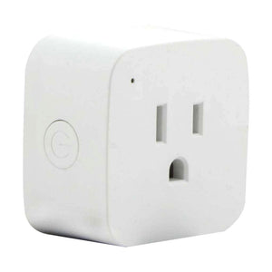 1250 watt 125 volt 10A White Smart Wall Outlet (2 Pack) 1