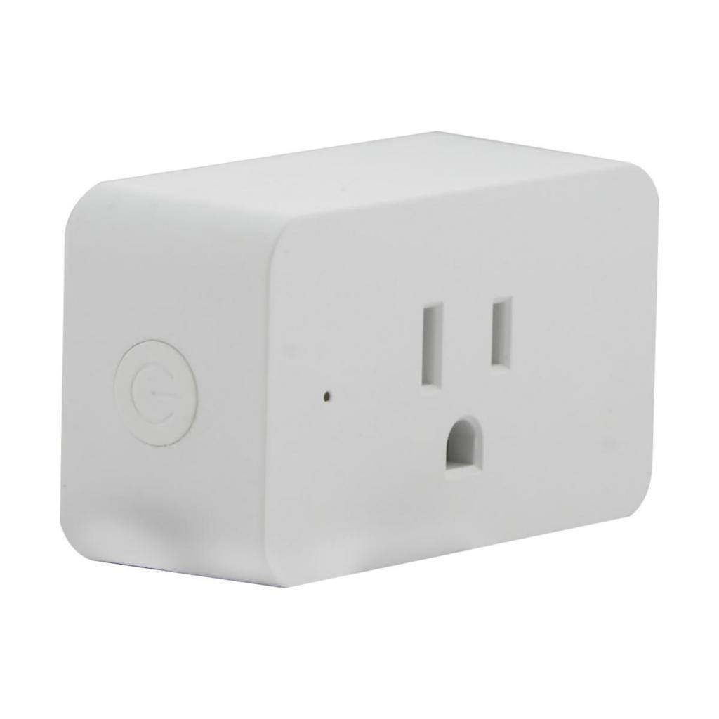 300 watt 125 volt 15A White Smart Wall Outlet 1