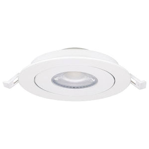4" 9 watt 120/277 volt White RGB and CCT Selectable Gimbaled Dimmable LED Recessed Downlight 2