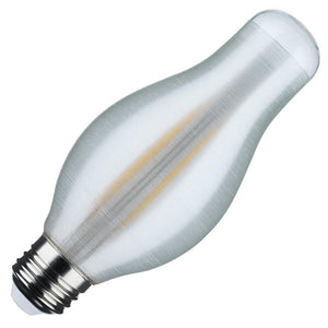 7 watt 120 volt H19 Medium Screw Base 3000K Natural White Satin Spun Dimmable LED 1