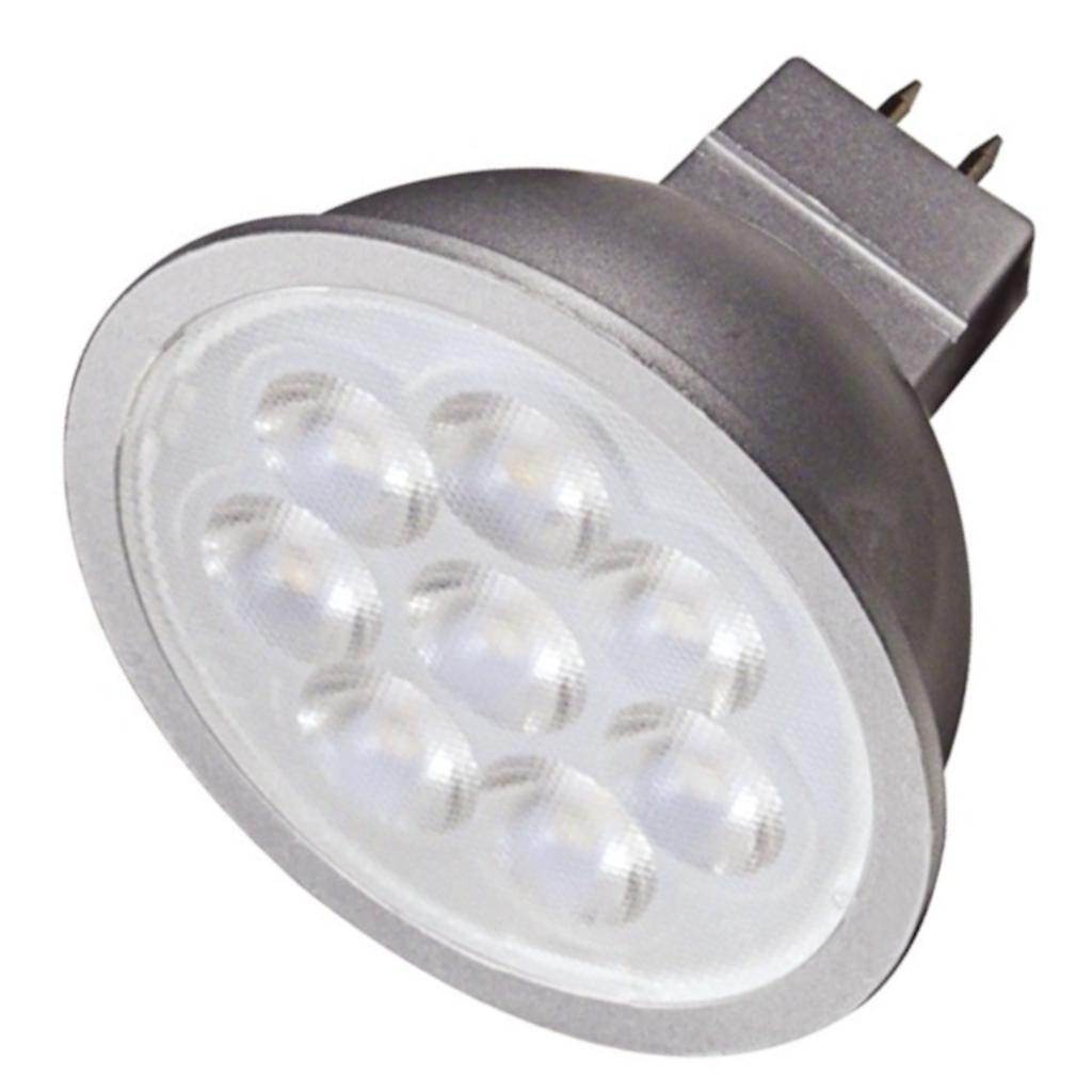 6 watt 24 volt MR16 Bi-Pin Base 4000K Cool White Dimmable LED 1