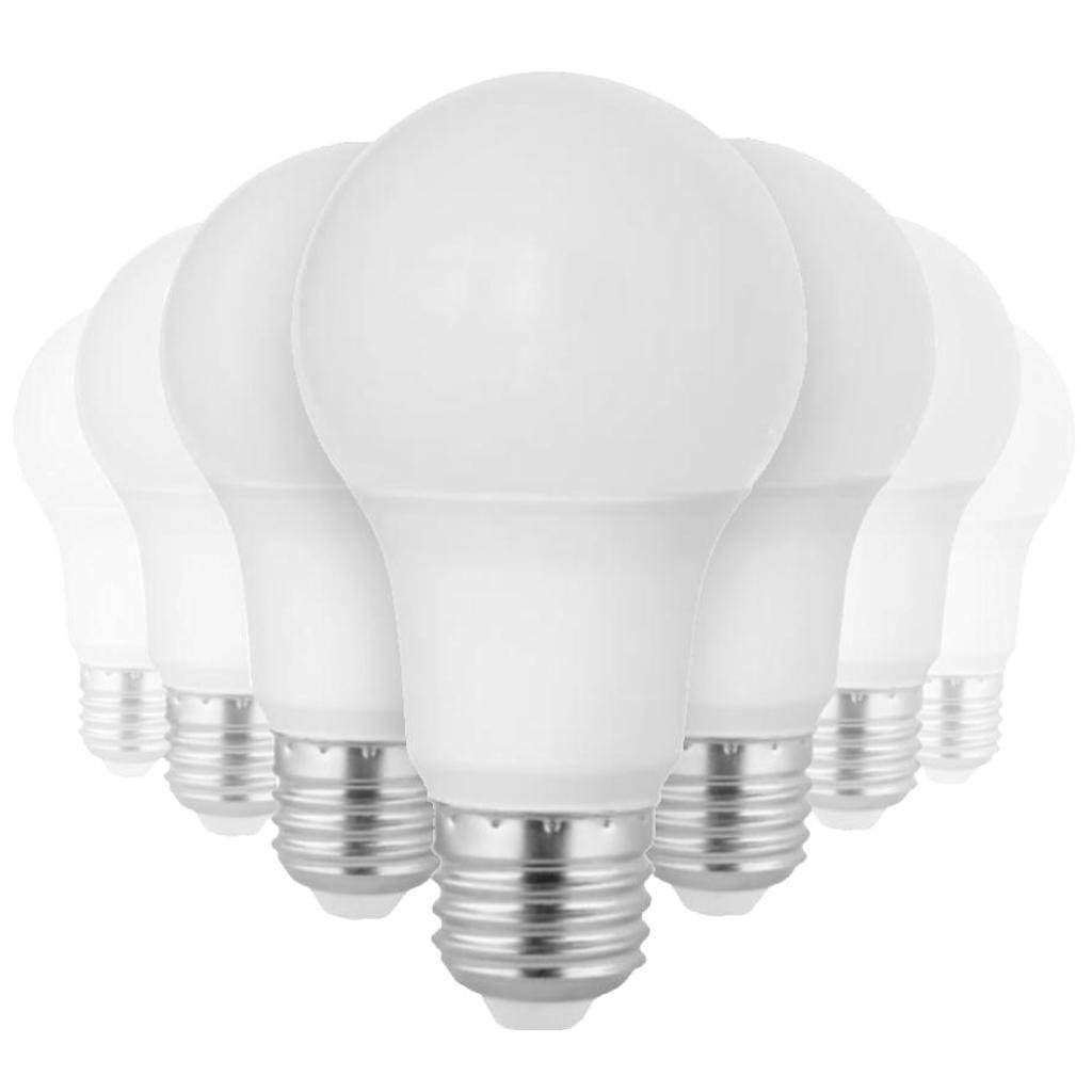 9 watt 120 volt A19 Medium Screw Base 4000K Cool White Non-Dimmable LED (100 Pack) 1