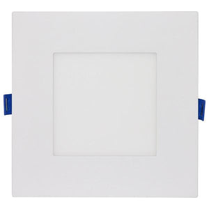6" 12 watt 120/277 volt White RGB and CCT Selectable Square Dimmable LED Recessed Downlight 2
