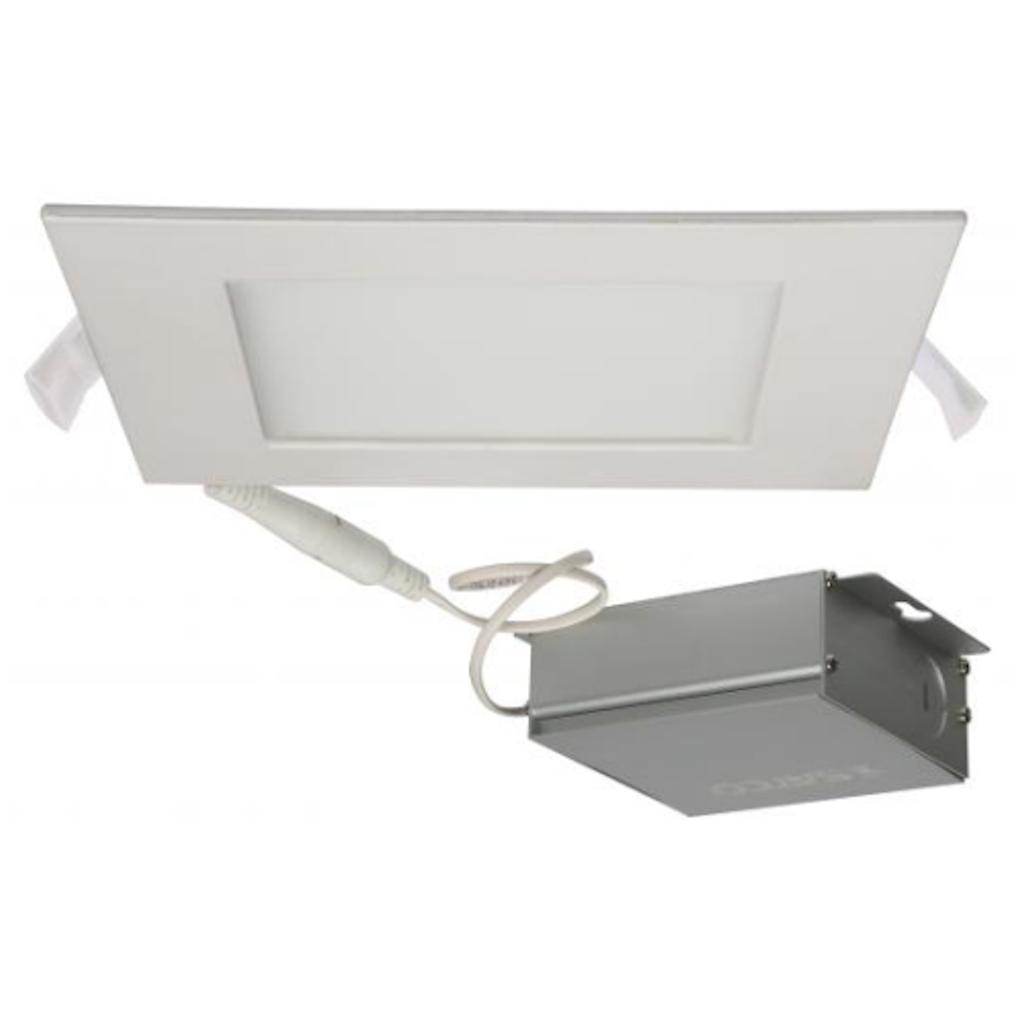 6" 12 watt 120 volt 3000K Dimmable LED Downlight with Remote Driver 1